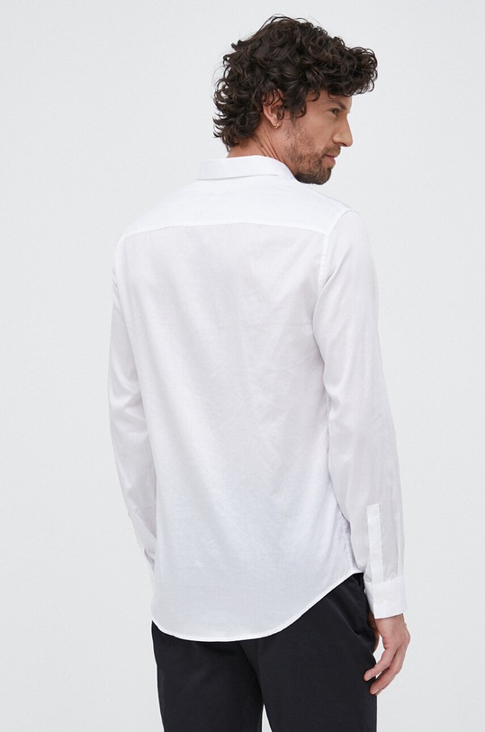 Odzież Armani Exchange koszula bawełniana 3RZC23.ZNZRZ biały
