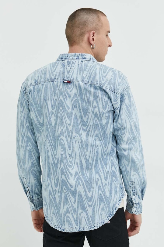 Τζιν πουκάμισο Tommy Jeans μπλε DM0DM15929.PPYX