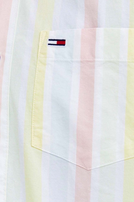 Tommy Jeans koszula bawełniana DM0DM15931.PPYX multicolor SS23