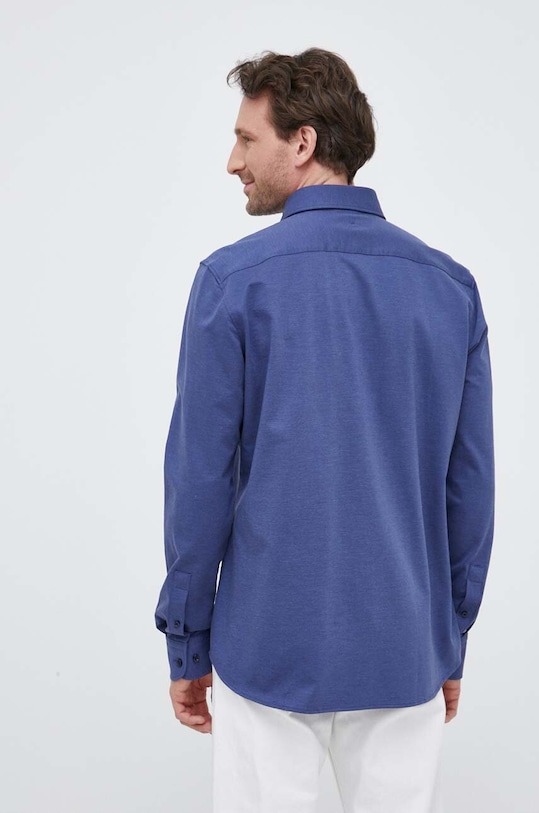 BOSS koszula bawełniana granatowy 50490482