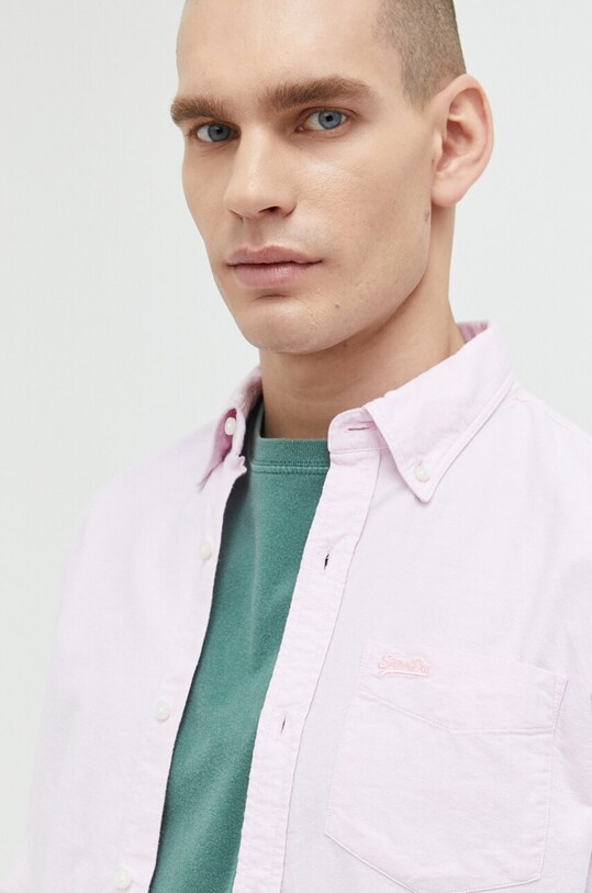 Košile Superdry M4010653A.LPM růžová