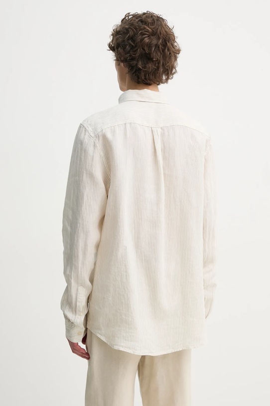 Одежда Льняная рубашка Les Deux LDM410150 бежевый