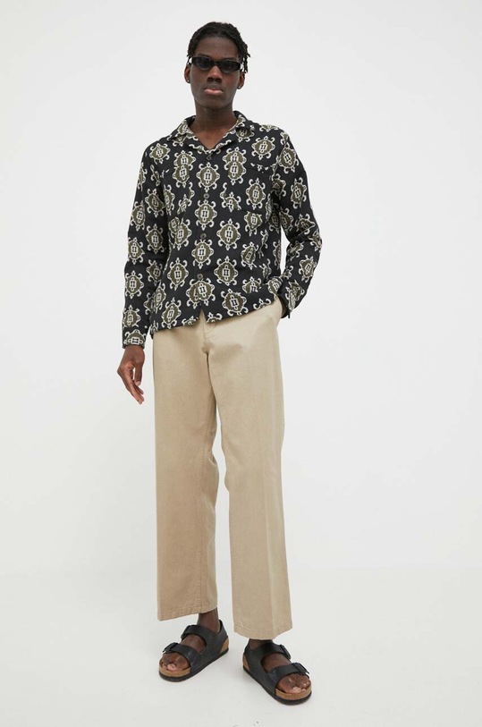 Košeľa Les Deux LDM430001 čierna SS23