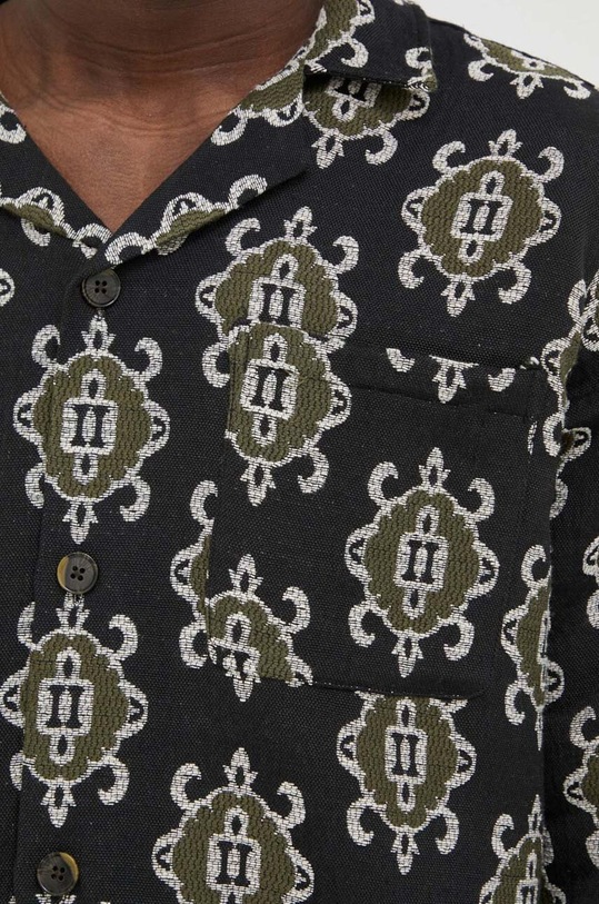 Košeľa Les Deux LDM430001 čierna