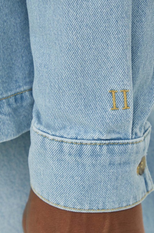 Les Deux koszula jeansowa LDM430007 niebieski