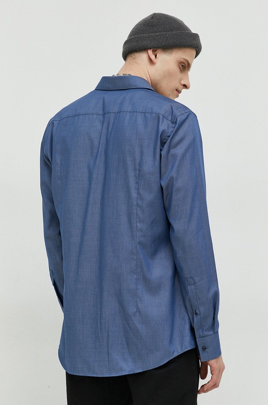 Košile HUGO 50490109 námořnická modř