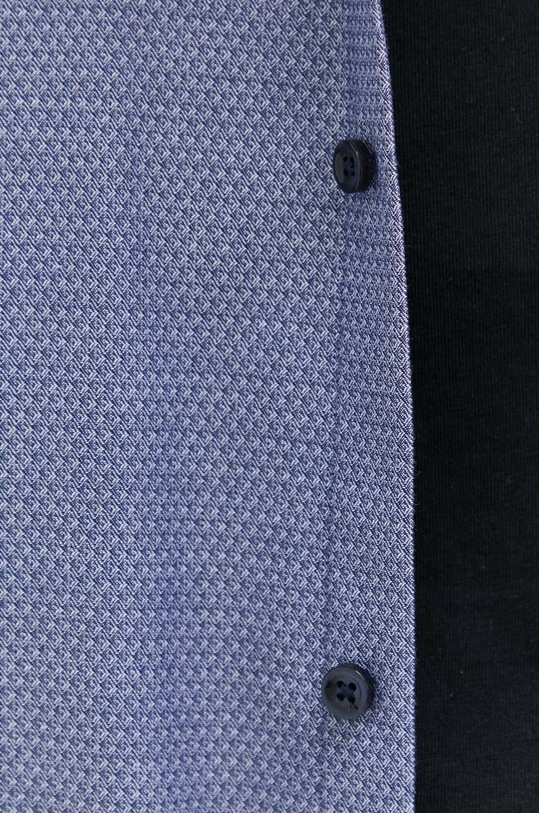 HUGO koszula bawełniana 50490122 granatowy SS23