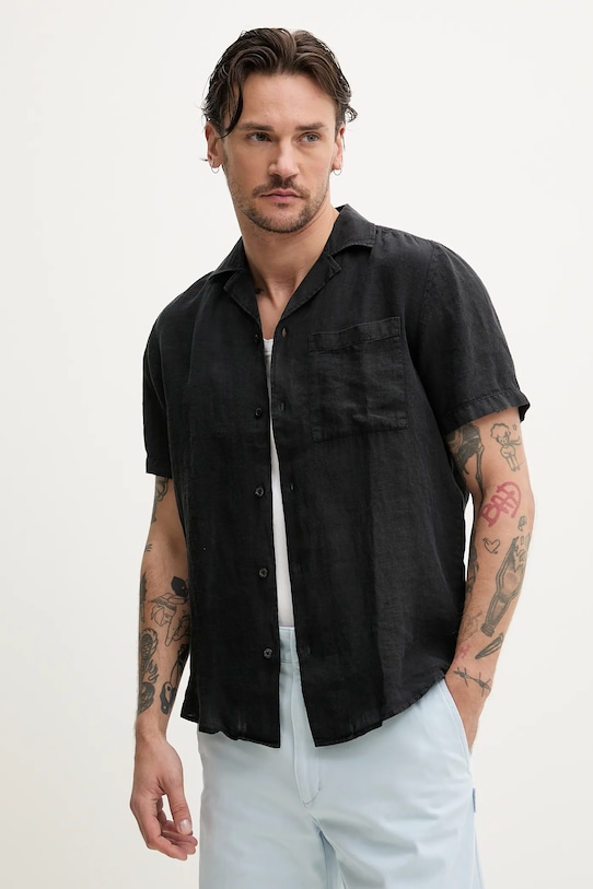 HUGO camasa de in negru 50490761