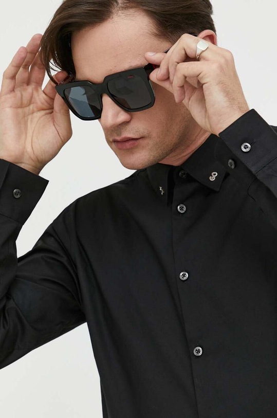 HUGO koszula czarny 50490712