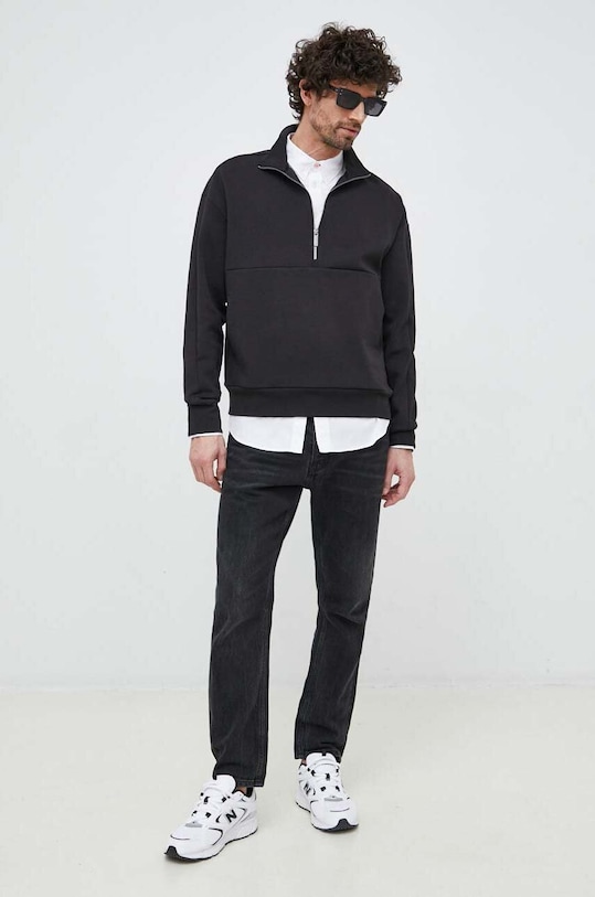 Odzież PS Paul Smith koszula bawełniana M2R.599R.FZEBRA biały