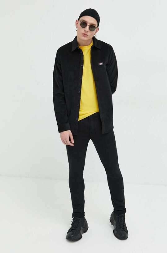 Одяг Вельветова сорочка Dickies DK0A4Y7PBLK1 чорний