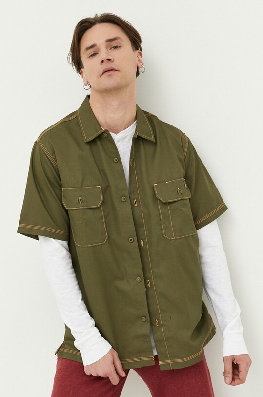 Рубашка Dickies casual зелёный DK0A4Y7LMGR1
