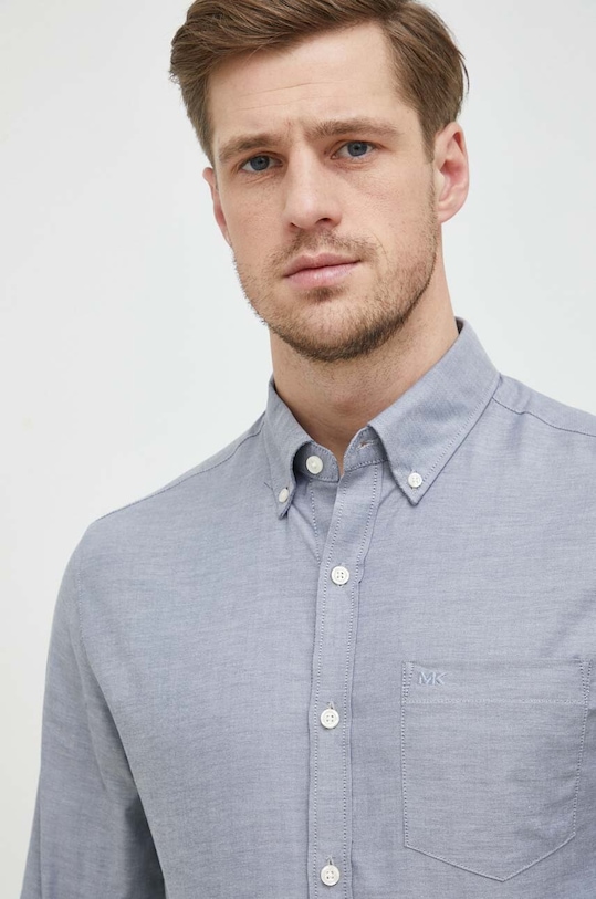 Рубашка Michael Kors узор тёмно-синий CS3405S8LU