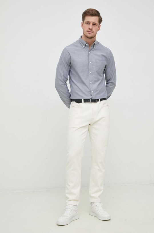 Одежда Рубашка Michael Kors CS3405S8LU тёмно-синий