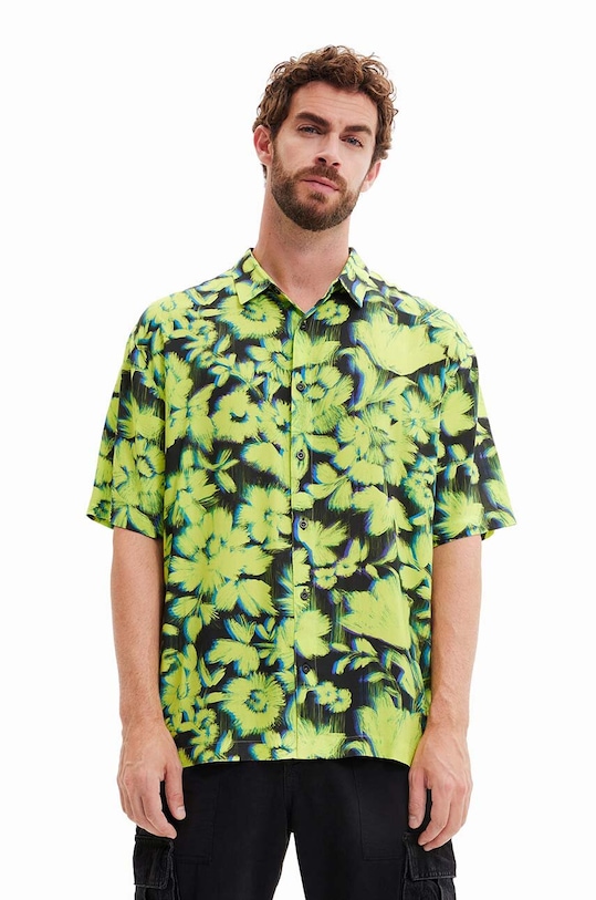 Desigual koszula regular czarny 23SMCW52