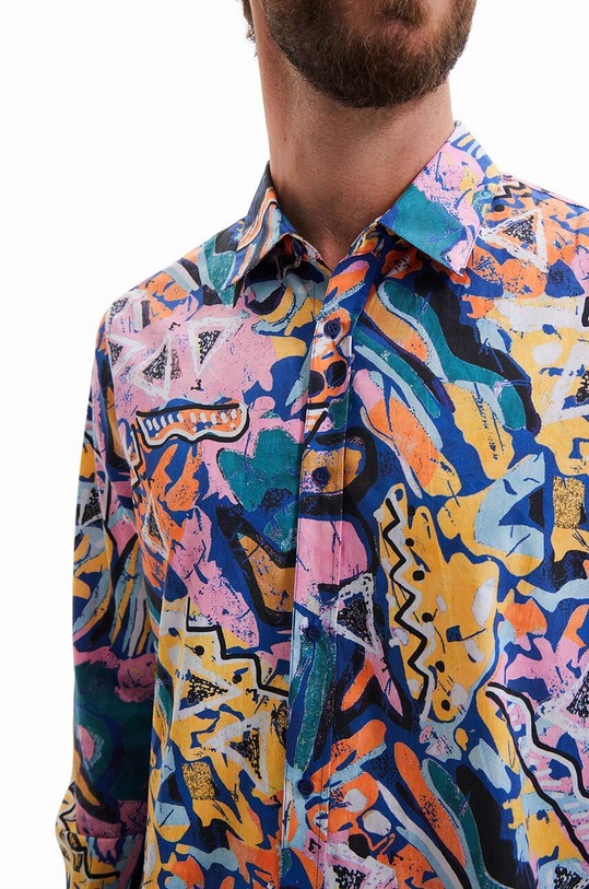 Îmbrăcăminte Desigual camasa de bumbac pentru copii 23SMCW48 multicolor