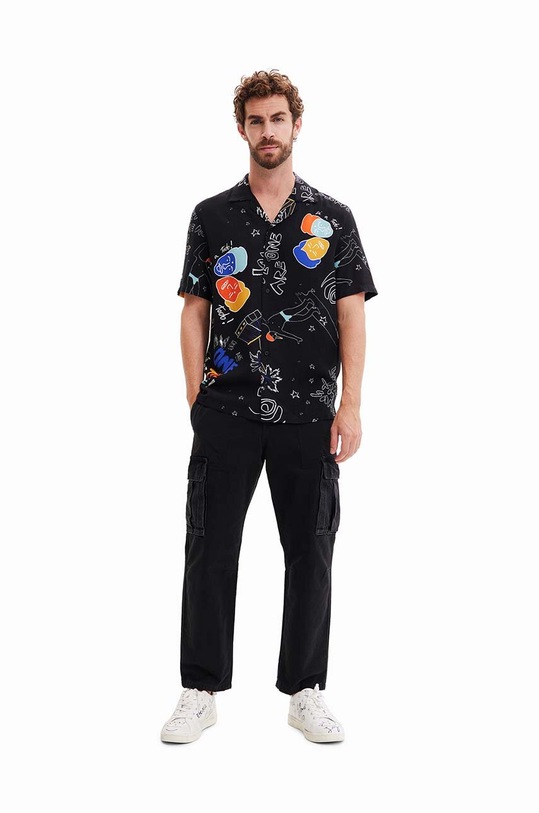 Desigual koszula czarny 23SMCW45