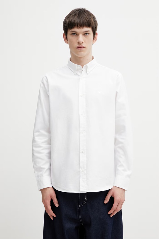 Carhartt WIP Shirt cotton Men's cotton white I030238