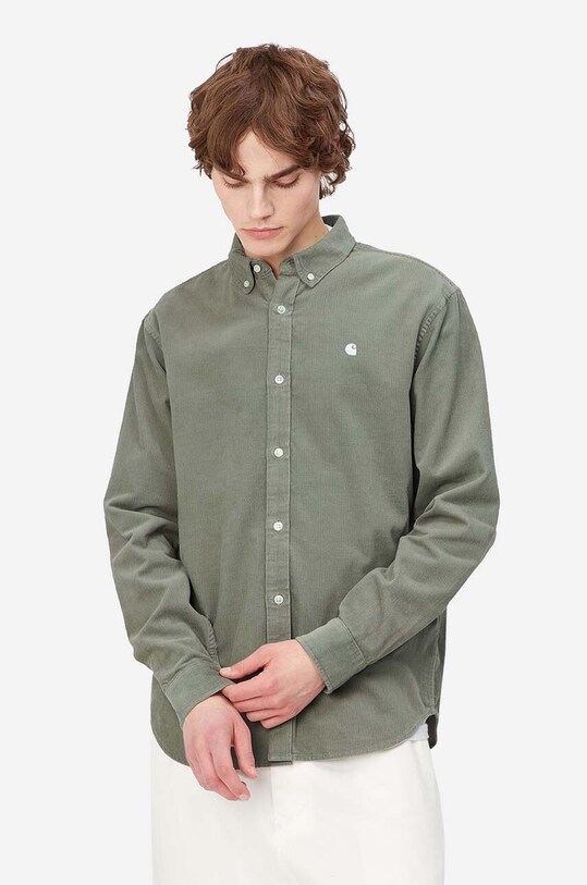 Carhartt WIP cămașă din bumbac Madison Fine Cord Shirt