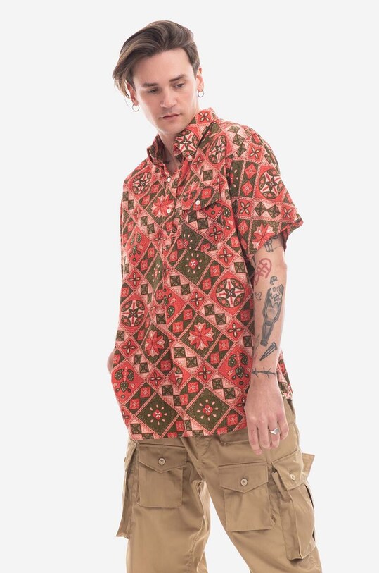 Engineered Garments cotton shirt multicolor 22S1A001