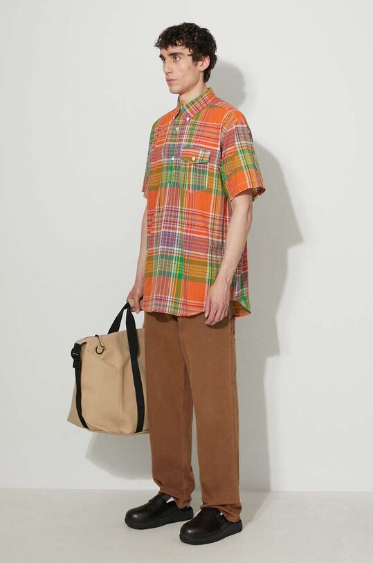 Engineered Garments cotton shirt 22S1A003 multicolor SS23