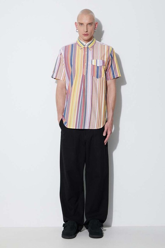 Хлопковая рубашка Engineered Garments 22S1A003 мультиколор SS23