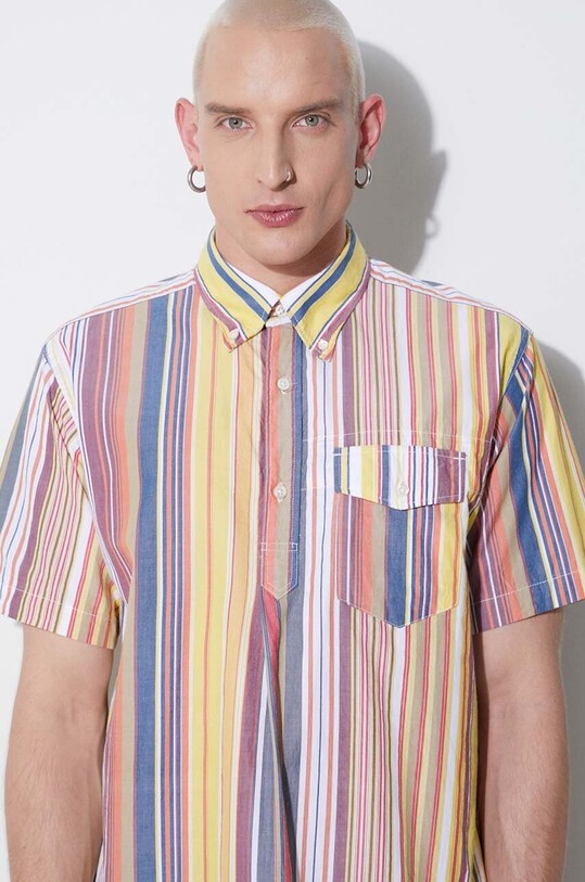 Хлопковая рубашка Engineered Garments 22S1A003 мультиколор