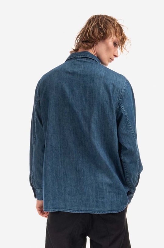 Clothing Edwin denim shirt Big Ls I027270.01EO blue