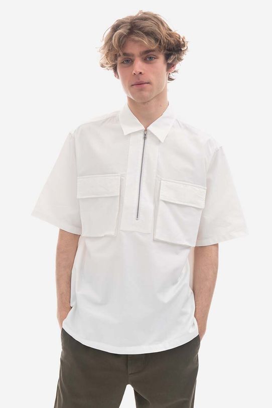 Norse Projects cămașă uni alb N40.0610.0001