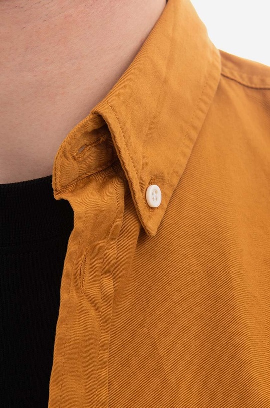 Norse Projects koszula bawełniana Anton Light Twill N40.0790.8127 pomarańczowy