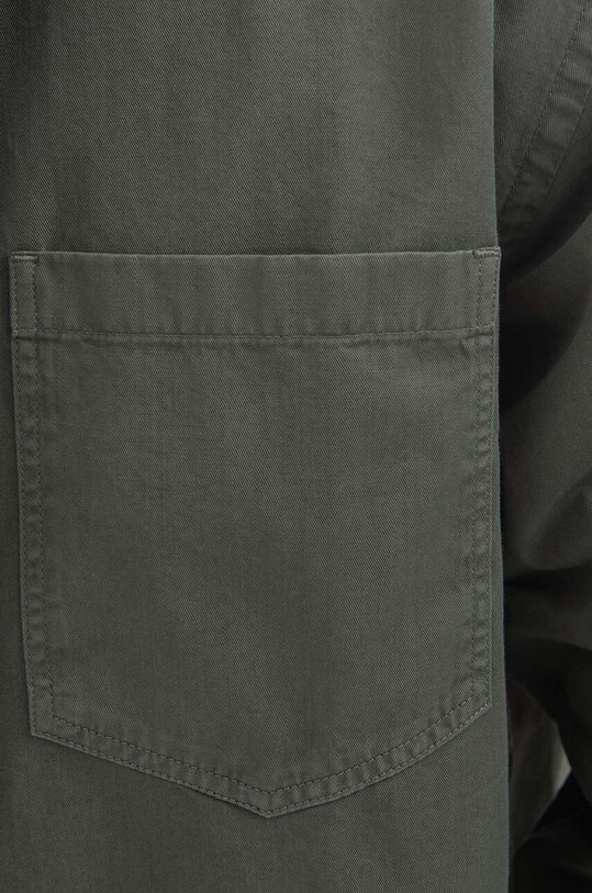 Norse Projects cămașă din bumbac Anton Light Twill N40.0790.8061 verde