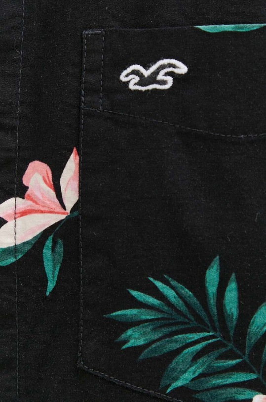 Πουκάμισο Hollister Co. KI325.3071.918 μαύρο SS23