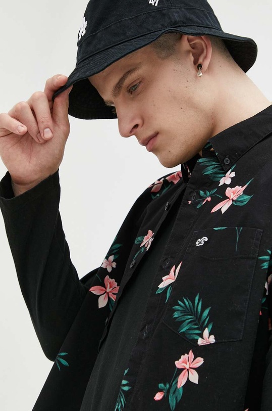 Πουκάμισο Hollister Co. KI325.3071.918 μαύρο