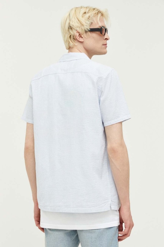 Hollister Co. koszula bawełniana niebieski KI325.3078.220