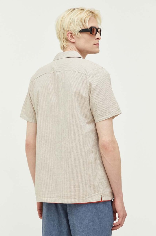 Odzież Hollister Co. koszula bawełniana KI325.3078.400 beżowy