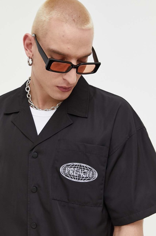 Πουκάμισο Preach 206265. μαύρο