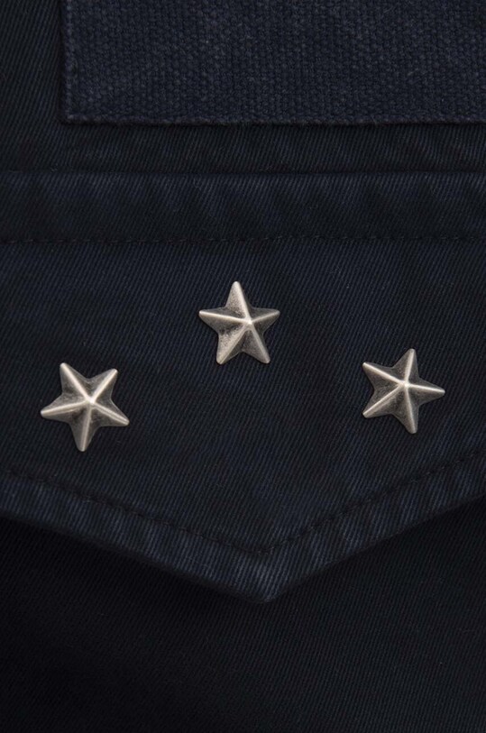 A.P.C. cotton shirt Mainline navy COFCI.M02778