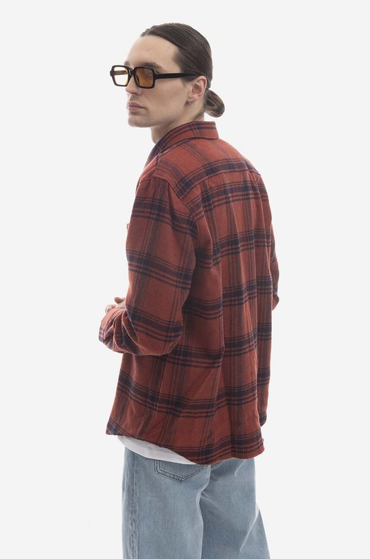 Clothing A.P.C. wool blend shirt WOAOQ.H02396 red