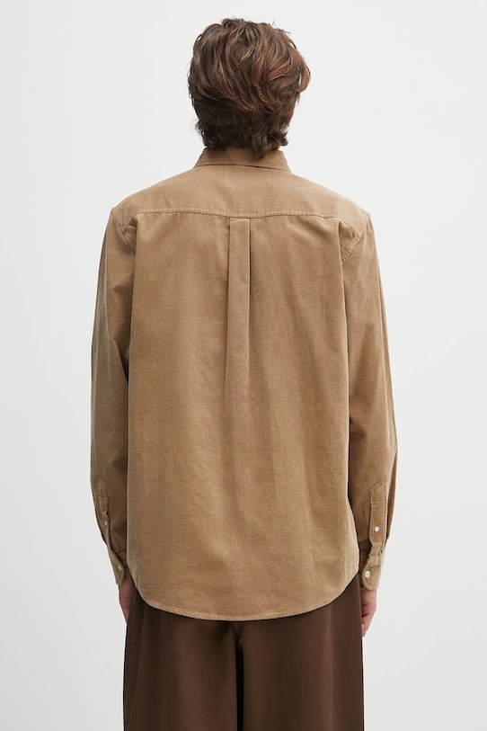 Одяг Вельветова сорочка Carhartt WIP L/S Madison Fine Cord Shirt I030580.1OYXX зелений