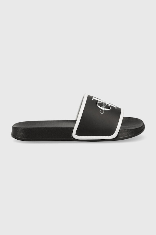 Calvin Klein Jeans klapki dziecięce czarny V3B0.80630.26.34