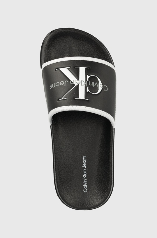 Calvin Klein Jeans klapki dziecięce czarny V3B0.80630.26.34