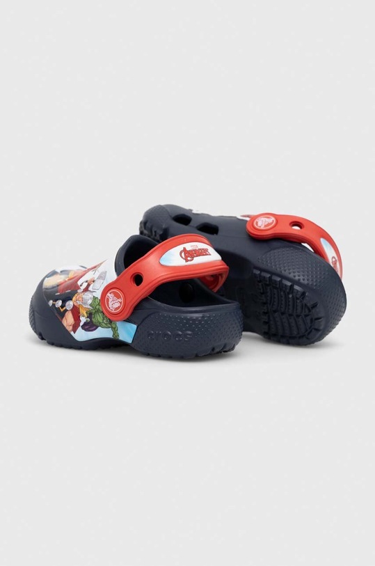 Băieți Crocs slapi copii AVENGERS PATCH CLOG 207068.CROCS.FL.AVENGER bleumarin