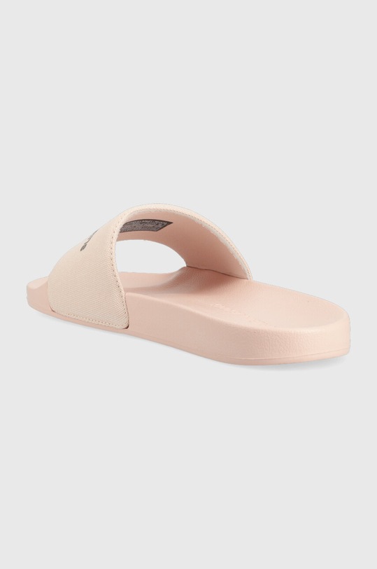 Šľapky Calvin Klein Jeans SLIDE MONOGRAM CO ružová YW0YW00103