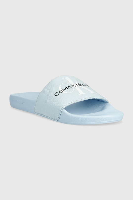 Παντόφλες Calvin Klein Jeans SLIDE MONOGRAM CO SLIDE MONOGRAM CO YW0YW00103 μπλε NC24