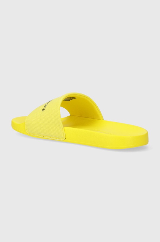 Obuv Šľapky Calvin Klein Jeans SLIDE MONOGRAM CO YW0YW00103 žltá