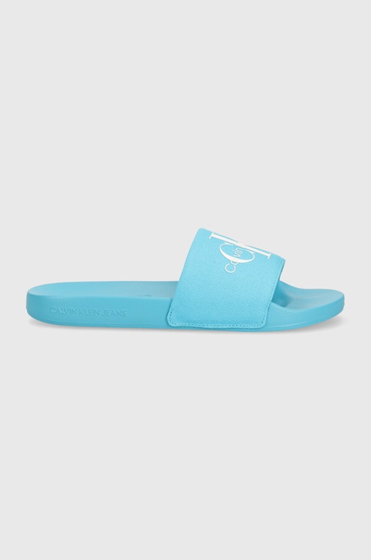 Παντόφλες Calvin Klein Jeans SLIDE MONOGRAM CO SLIDE MONOGRAM CO YW0YW00103 μπλε NC24