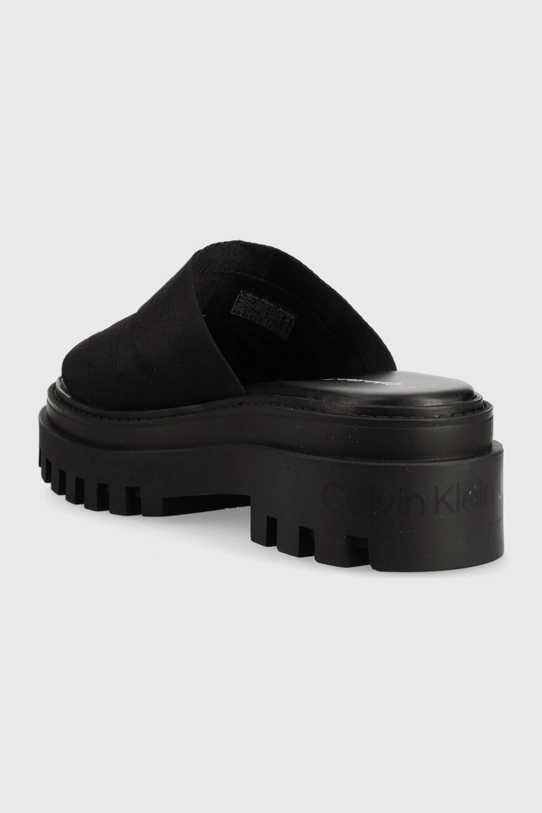 Obuv Šľapky Calvin Klein Jeans TOOTHY COMBAT SANDAL WEBBING YW0YW00949 čierna