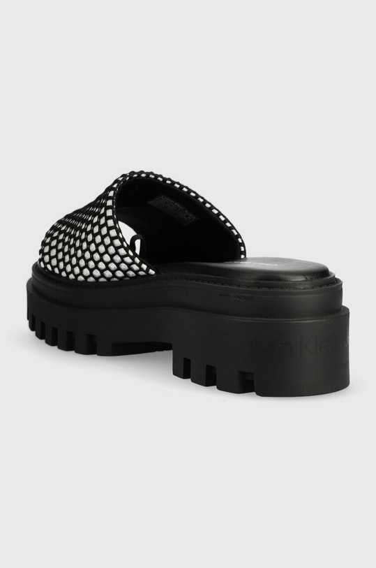 Взуття Шльопанці Calvin Klein Jeans TOOTHY COMBAT SANDAL OVER MESH YW0YW00950 чорний
