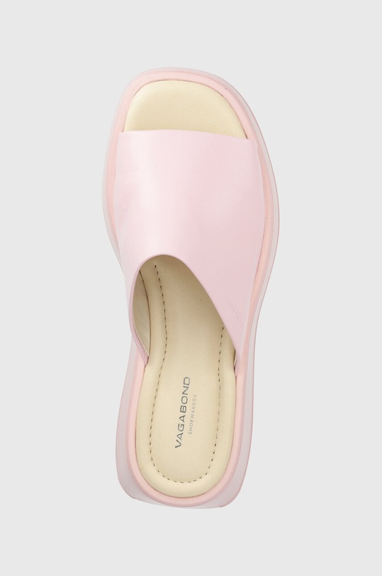Vagabond Shoemakers klapki skórzane COURTNEY różowy 5334.601.45