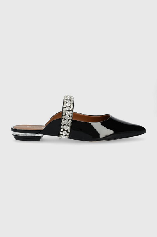 Kurt Geiger London klapki skórzane Princely mules czarny 1808900309.BLACK
